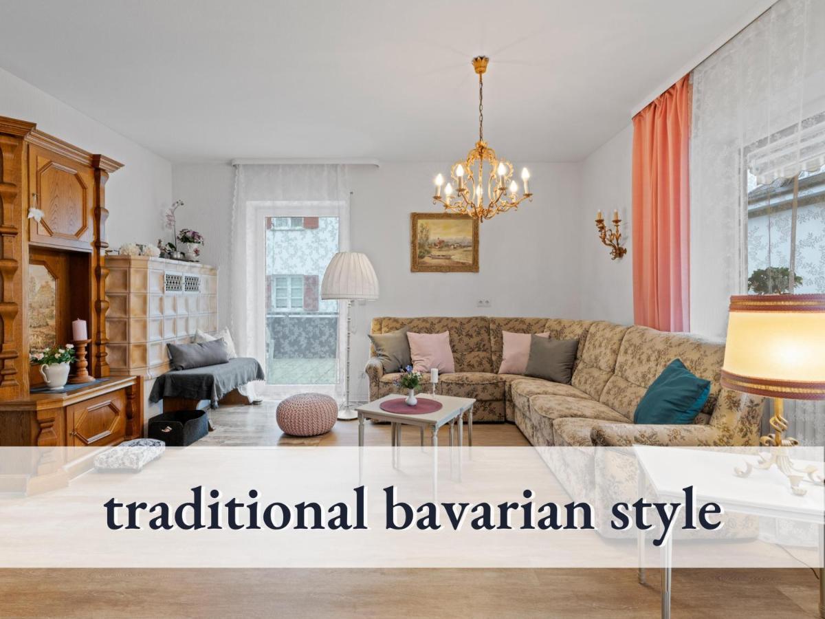 Sehr Grosse Ferienwohnung In Bester Lage Mit Grosser Sonnenterrasse L Innenstadtnaehe L 1 Minute Zum Bahnhof L Grosse Kueche L Tv L Extra-Wc L Free-Wlan L Willkommen Im Hallo!-Apartment 5 巴特沃里斯霍芬 外观 照片
